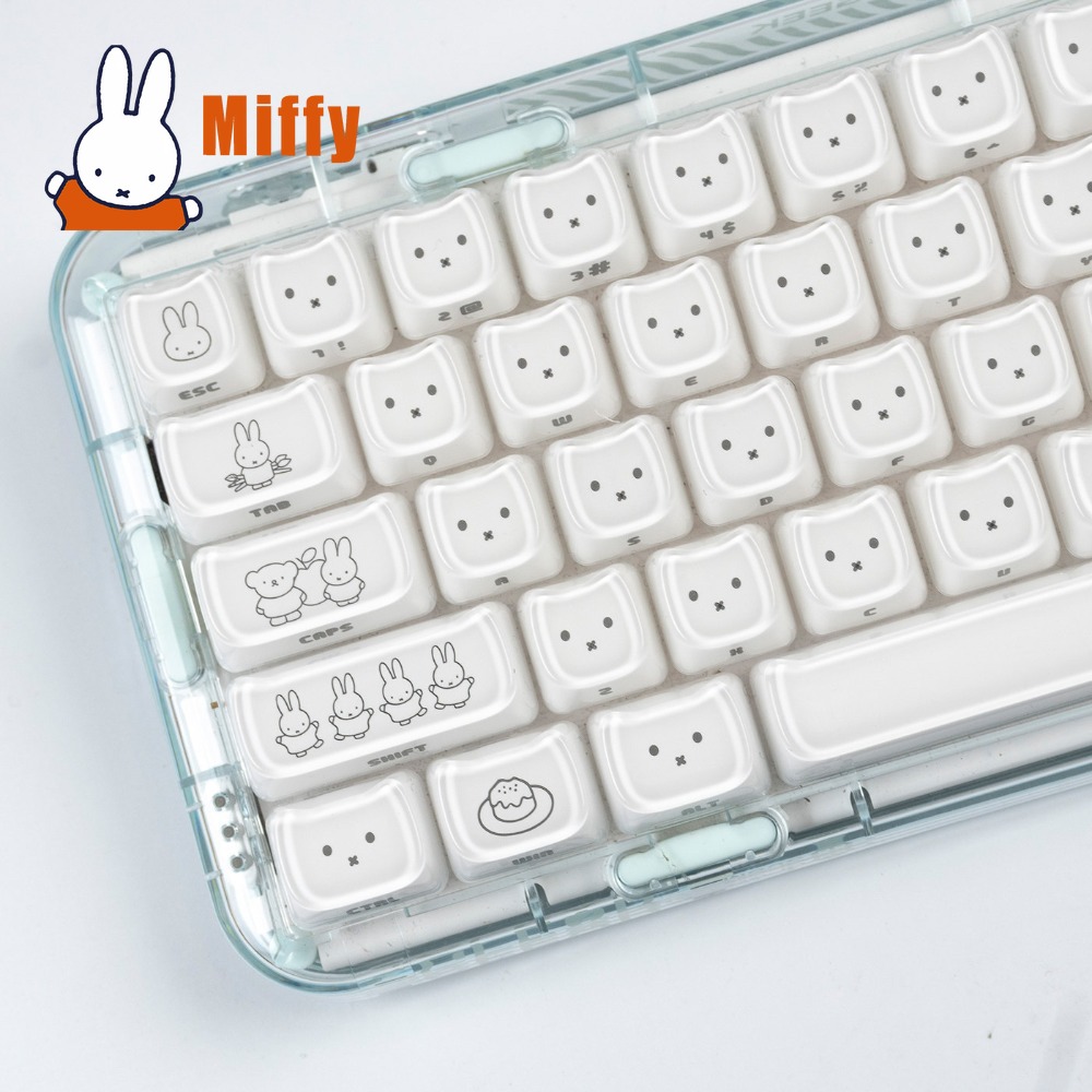 Pc Gaming Essentials - Клавишные колпачки Kawaii Miffy с милым