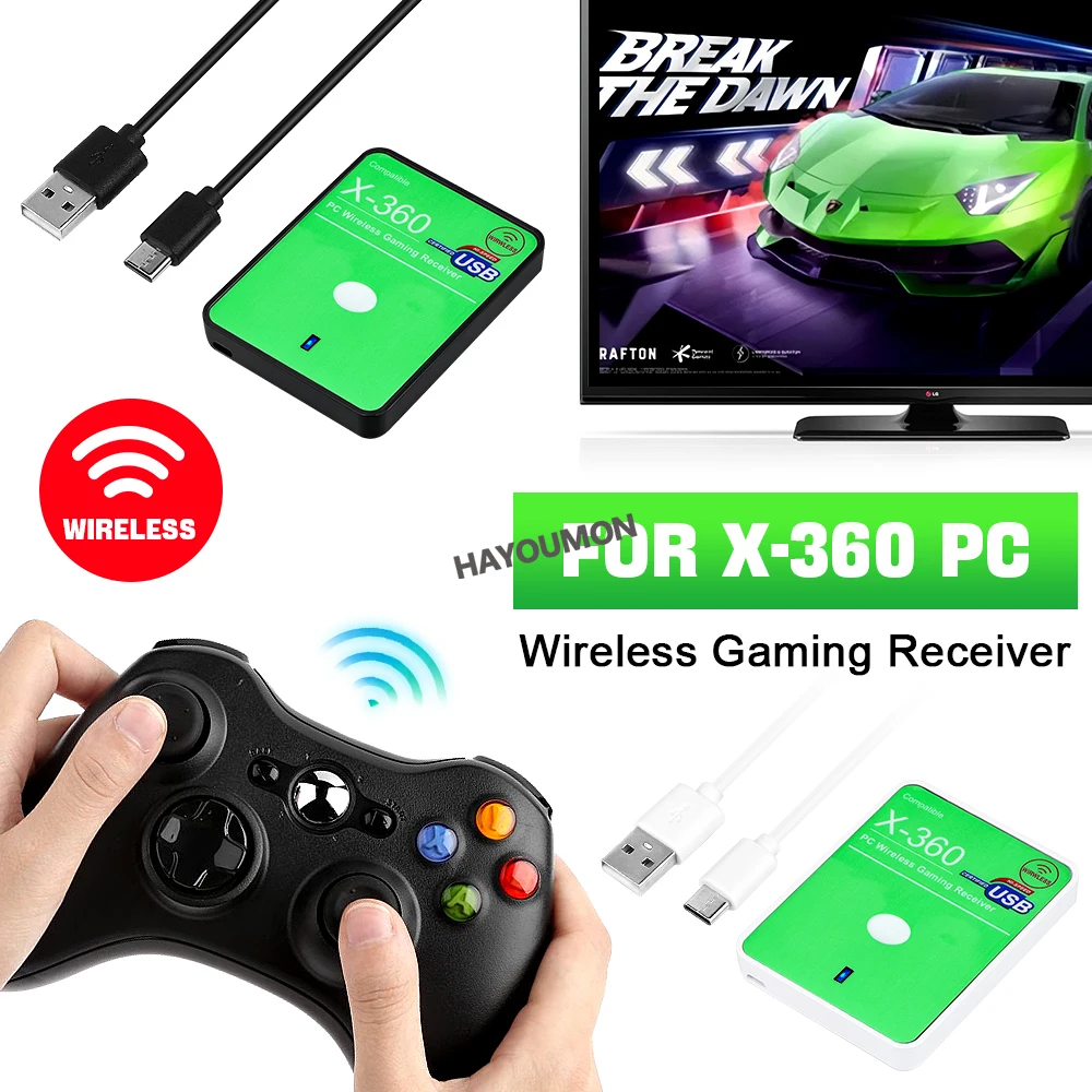Pc Gaming Xbox Controller - Новый беспроводной игровой приемник для XBOX
