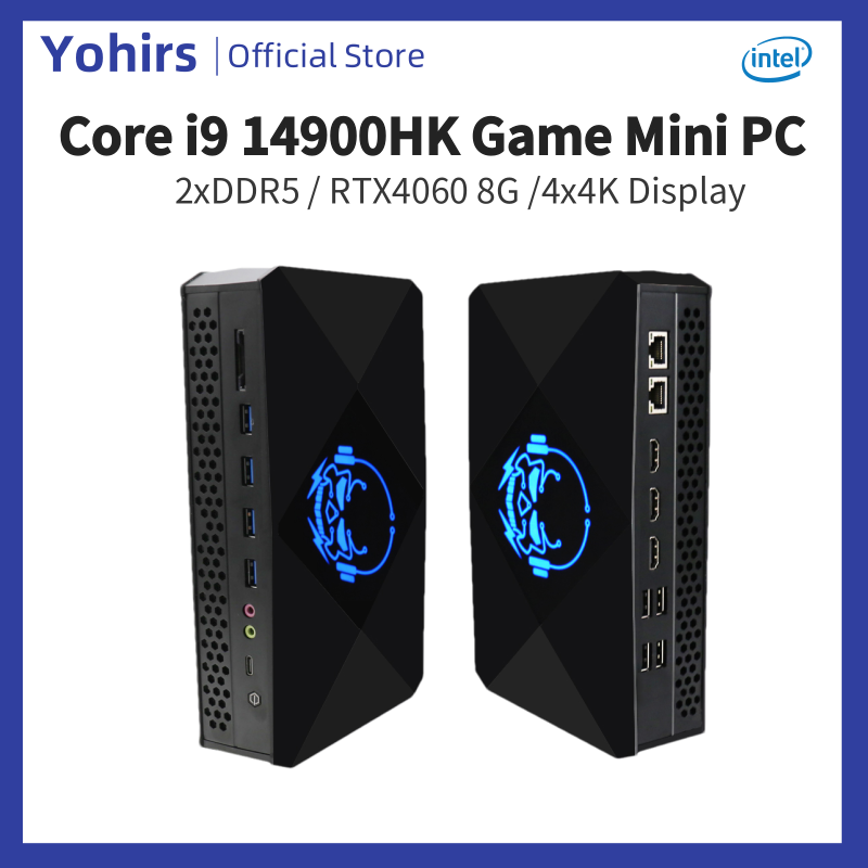 Pc Gaming Rtx 4060 - Игровой мини-ПК с процессором Intel Core
