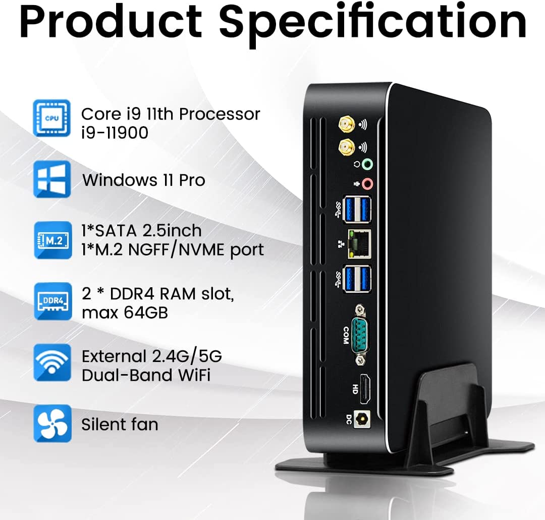 Pc Gaming Core I7 - Мини-ПК Partaker 11-го поколения с процессором