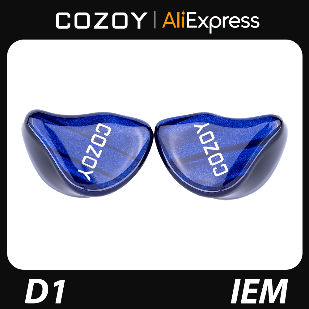 Pc Gaming Earphones - COZOY D1 IEM HIFI 10-мм графеновая